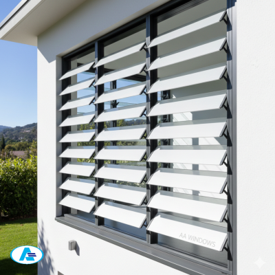 Louvre lá sách nhôm